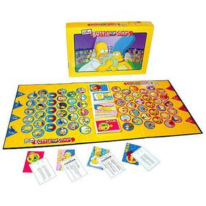University Games Battle of the Sexes - The Simpsons Edition Board Game