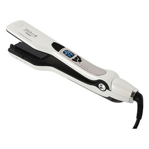 X-Steam Professional Flat Iron & Straightener Optic White
