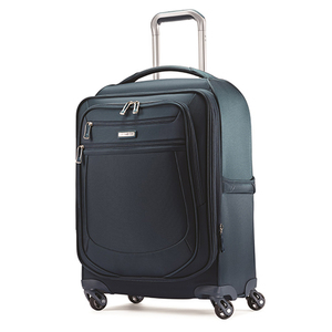 MightLight 2 21" Softside Spinner Majolica Blue