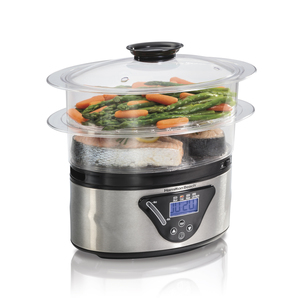 5.5 Qt 2 Tier Digital Food Steamer