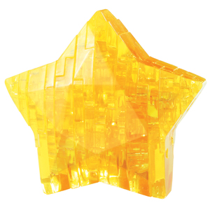 Bepuzzled 3D Crystal Puzzle - Star: 38 Pcs