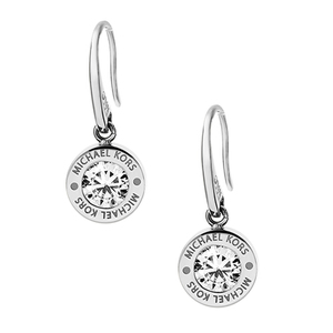 Brilliance Silver-Tone Drop Earrings