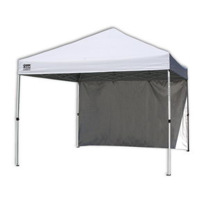 Quik Shade Commercial C100 Instant Canopy 10x10 with Wall Panel - White