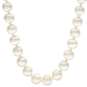 PearLustre by Imperial 23&quot; 10KY 9-9.5mm Freshwater Pearl Necklace