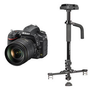 D750 DSLR Camera and 24-120mm Lens with Stabilizer Kit