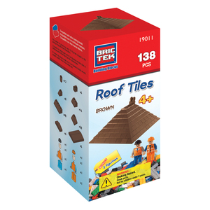 Brictek Brown Roof Tiles Set