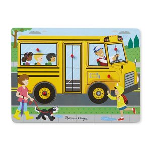 Melissa & Doug The Wheels on the Bus Sound Puzzle