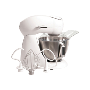 Eclectrics All-Metal Stand Mixer White