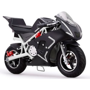 MotoTec  Cali 36v Electric Pocket Bike White