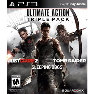 Ultimate Action Triple Pk W/Just Cause 2/Tomb Raider/Sleeping Dogs