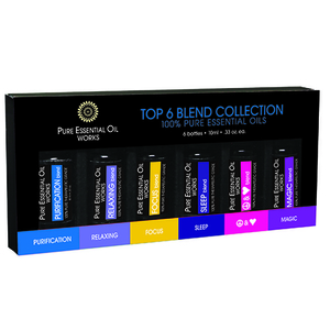 Top 6 Blend Essential Oils Set