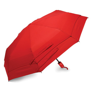 Windguard Auto Open/Close Umbrella Red