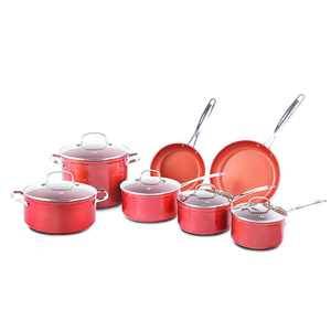 Duralon 12pc Ceramic Nonstick Cookware Set
