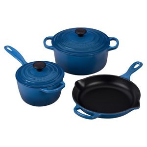 5pc Cast Iron Cookware Set Marseille