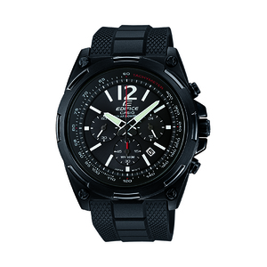 Edifice Tough Solar Multi Dial Watch Black