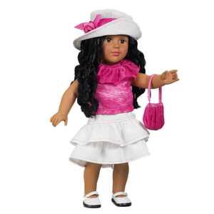 The Queen's Treasures Hot Pink Skirt Set, Fits 18" American Girl® Doll Clothes & Accessories