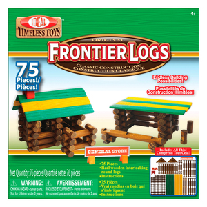 Ideal Frontier Logs®, 75 Pieces