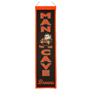 Winning Streak Cleveland Browns Man Cave Banner