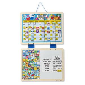 Monthly Magnetic Calendar Ages 3+ Years