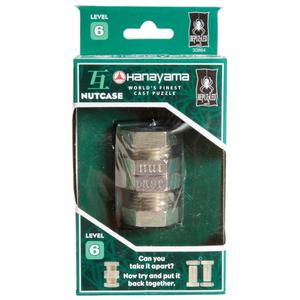 Bepuzzled Hanayama Level 6 Cast Puzzle - Nutcase