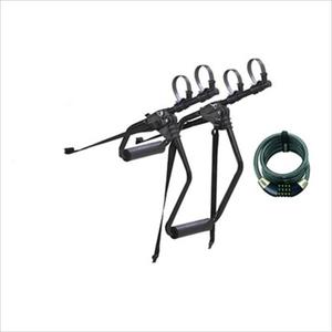 2-Bike Car Rack & Doberman Combo Cable Lock
