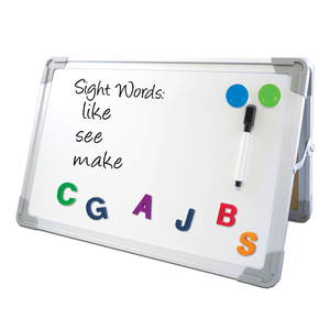 Flipside Products Magnetic Dry Erase Desktop Easel Set