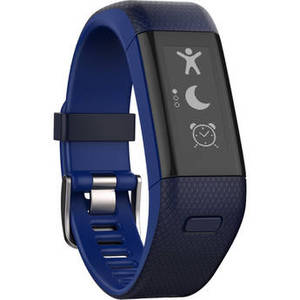 vivosmart HR+ Activity Tracker (Regular, Midnight Blue/Bolt Blue)
