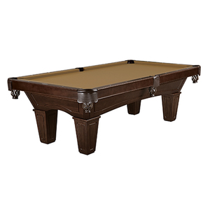 Allenton 8ft Tapered Pool Table Espresso/Sahara