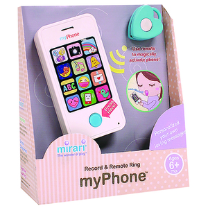 Record and Remote Ring MyPhone Ages 6+ Months