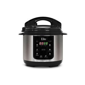4 Qt Electric 9-Function Pressure Cooker Black