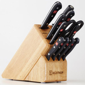 Gourmet 12 Pc. Cutlery Set w/Wood Block