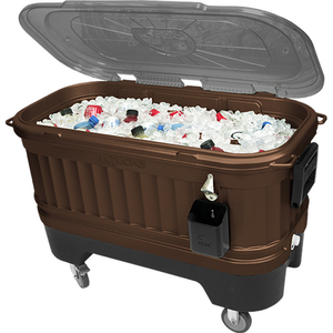 125 Qt Party Bar Bold Bronze