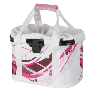 Ventura  Utrecht Folding White Handlebar Bag