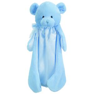 HuggyBuddy Teddy Bear, Blue, 15"
