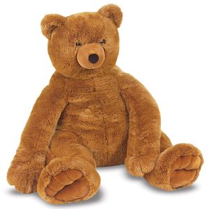 Melissa & Doug Jumbo Brown Teddy Bear