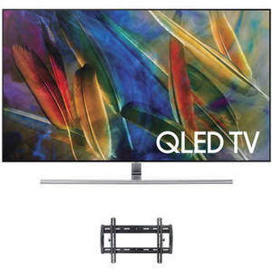 Q7F-Series 75"-Class HDR UHD Smart QLED TV and Tilting Wall Mount Kit