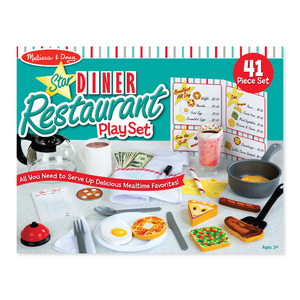 Melissa & Doug Star Diner Restaurant Play Set