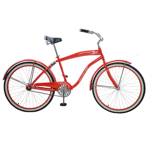Cycle Force Group Men's Suspension Cruiser, 26&quot;, Red