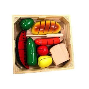 Lights, Camera, Interaction! Cutting Food Box Play Food Set