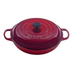 Signature Enameled Cast Iron 3.75 Qt. Braiser Cherry