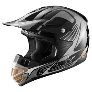 Youth Off-Road Motorcycle Helmet (Black, Large)