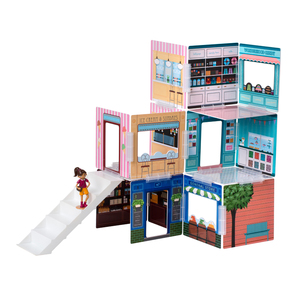 Wonderhood Corner Shops Creative Building Set