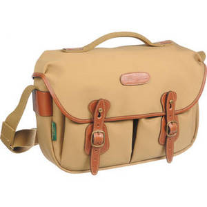 Hadley Pro Shoulder Bag (Khaki Canvas & Tan Leather)