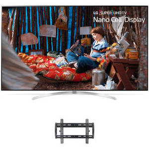 SJ9500-Series 65"-Class HDR SUPER UHD Smart IPS LED TV and Tilting Wall Mount Kit