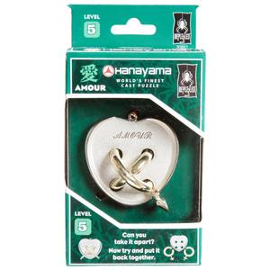 Bepuzzled Hanayama Level 5 Cast Puzzle - Amour