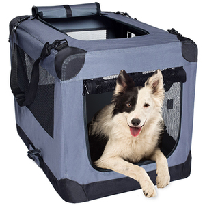 Soft Folding Pet Crate Large