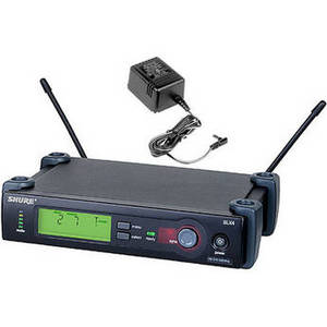 SLX4L Wireless Receiver with Antennas and Power Supply (470-494MHz)