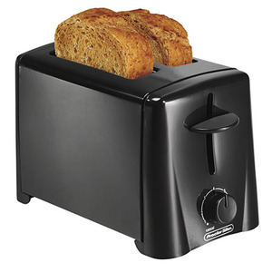 2 Slice Toaster Black