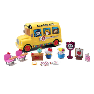 Hello Kitty Deluxe School Bus Playset