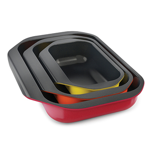 3pc Nonstick Nest Baking Pan Set